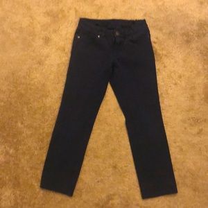 Gap Kids Adjustable navy blue pants girls size 7